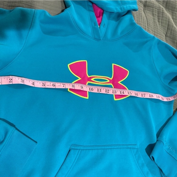 Good used condition under armour sweatshirt.  Sz m - Picture 4 of 9